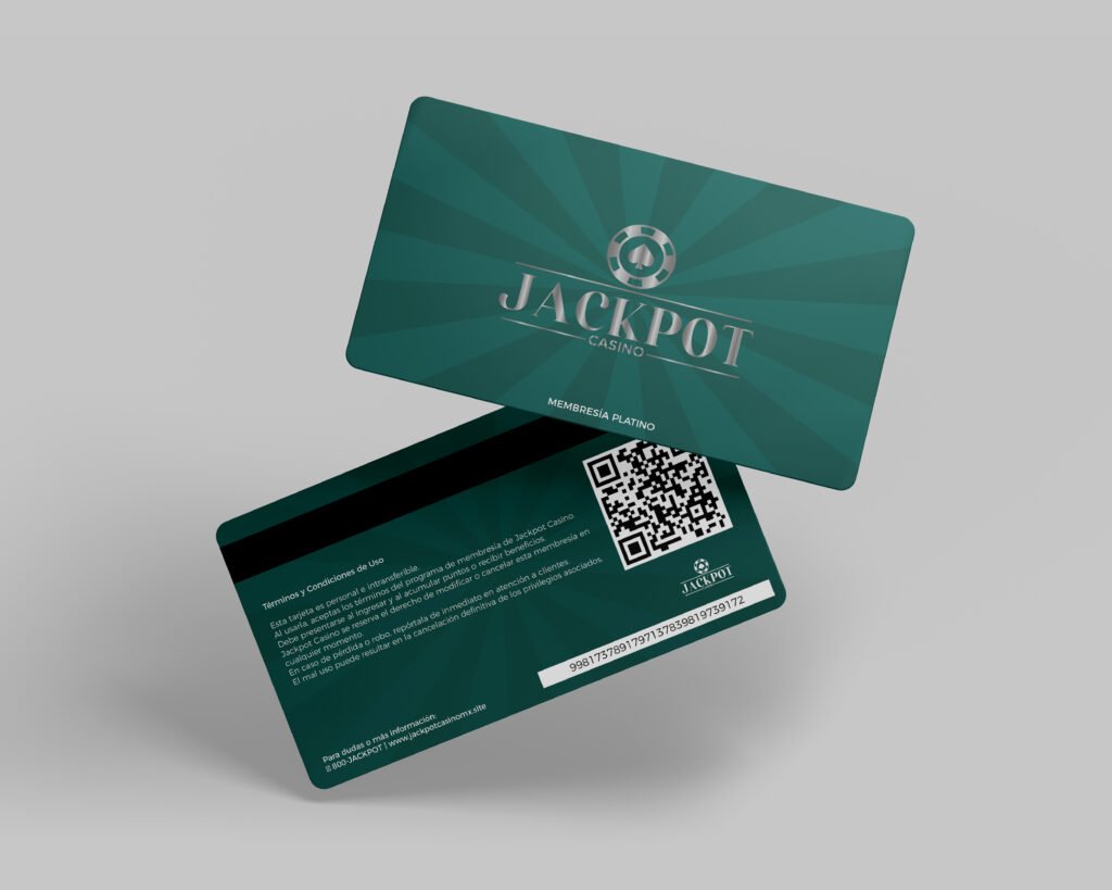 Membresía platino jackpot mock up